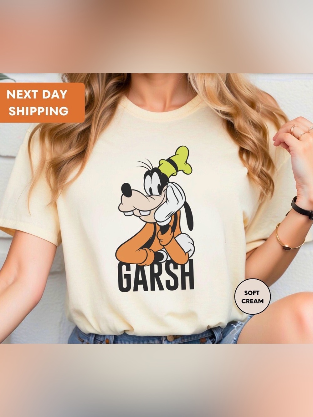 Disney Goofy GARSH A Goofy Movie Comfort Colors Tee 2XL